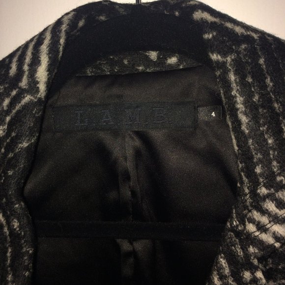 L.A.M.B. Border Print Blazer Size 4 - Picture 2 of 8
